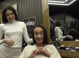 MyDirtyNovels - Asian hairdresser seduced by libertine couple
